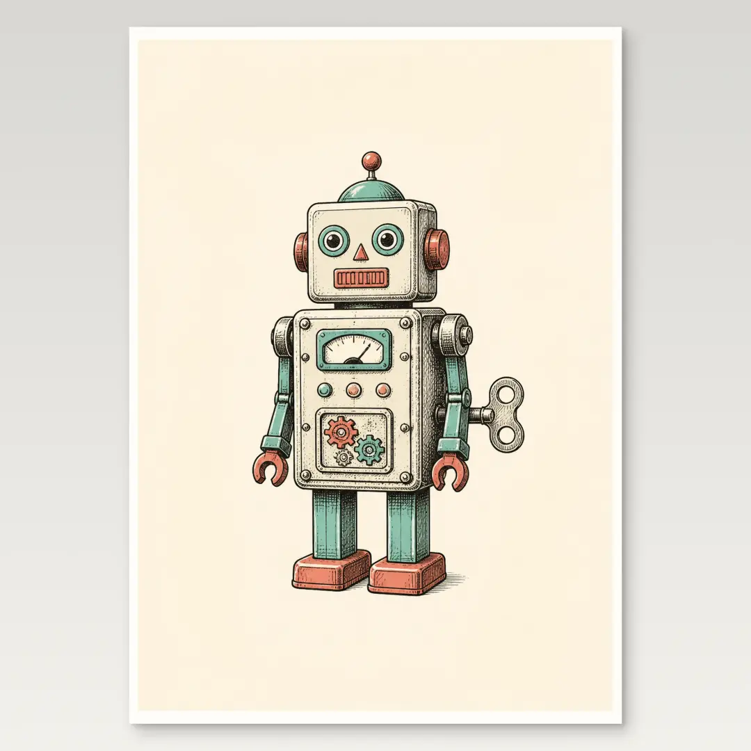 Toy Robot Poster