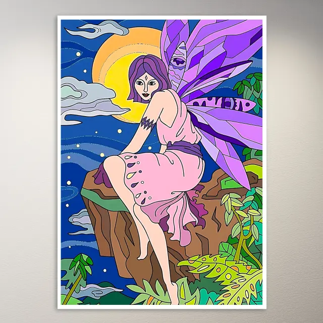 Trippy Kunst-Poster