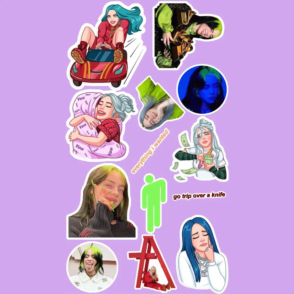 Billie Eilish Stickers