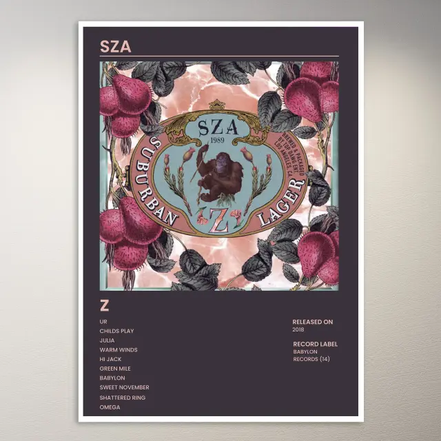 SZA Poster