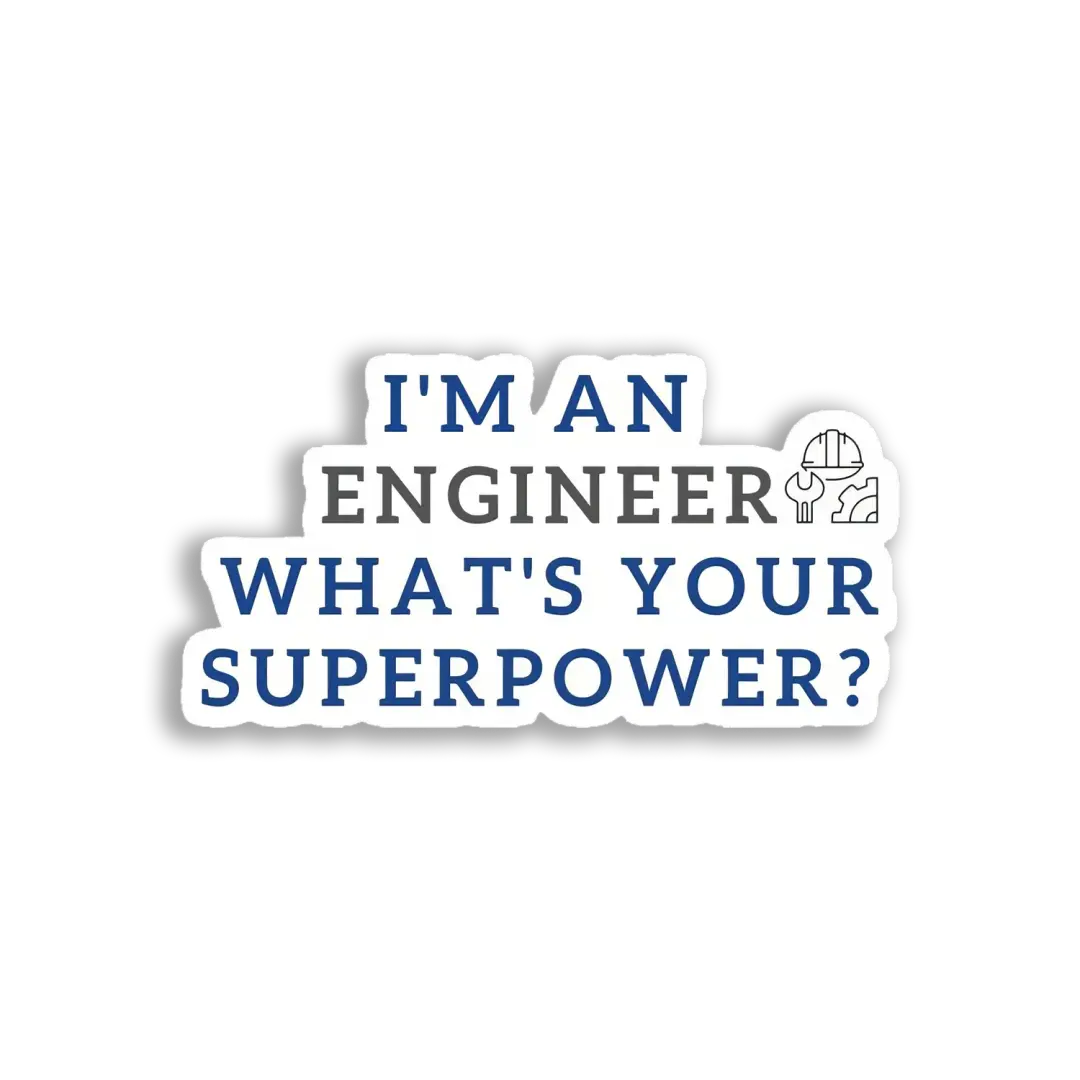 What's your superpower Sticker