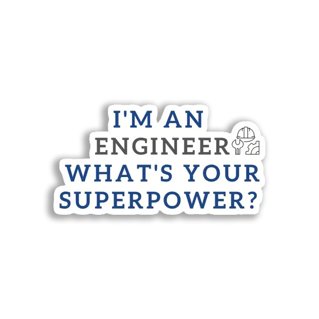 What's your superpower Sticker