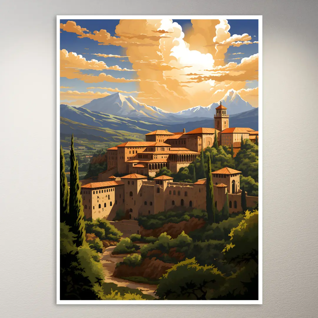 The Alhambra Spain 海報