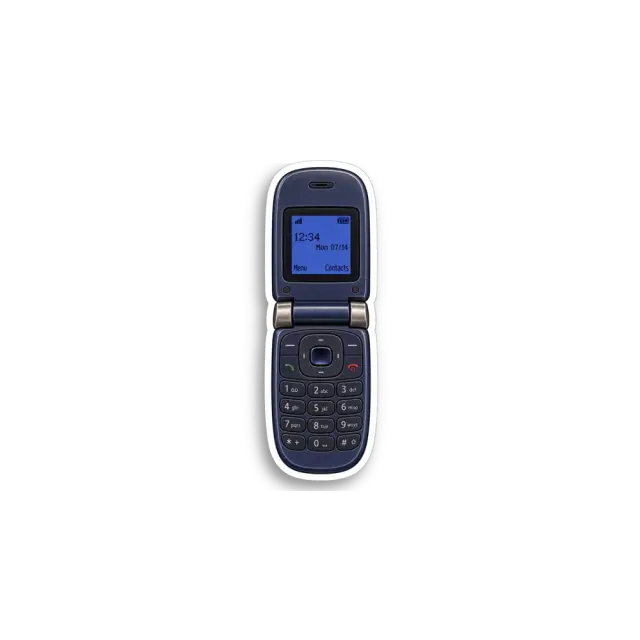 Retro Flip Phone Sticker