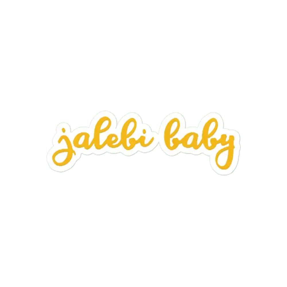 Jalebi Baby Desi-Kunst-Sticker