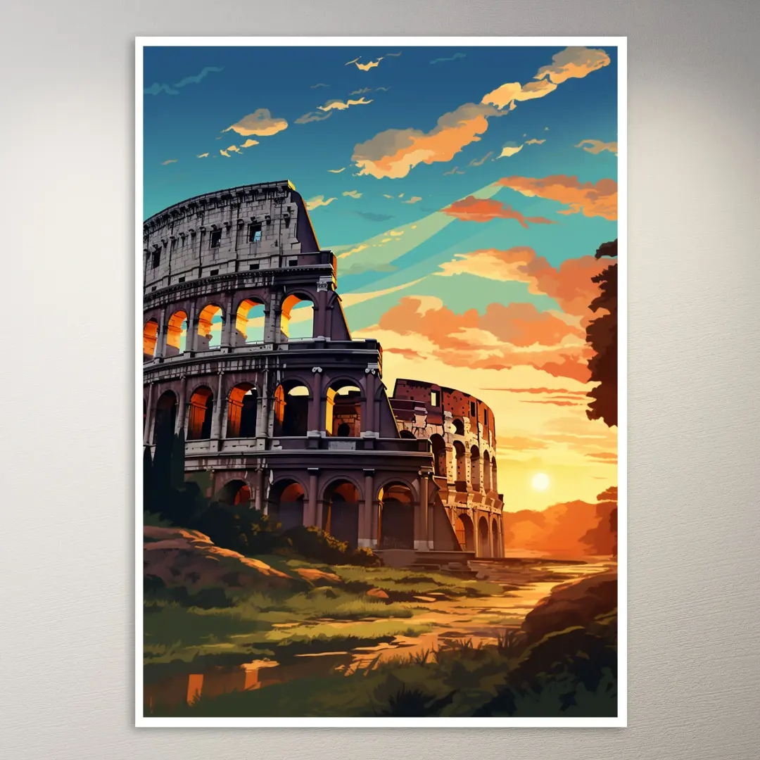 The Colosseum Poster