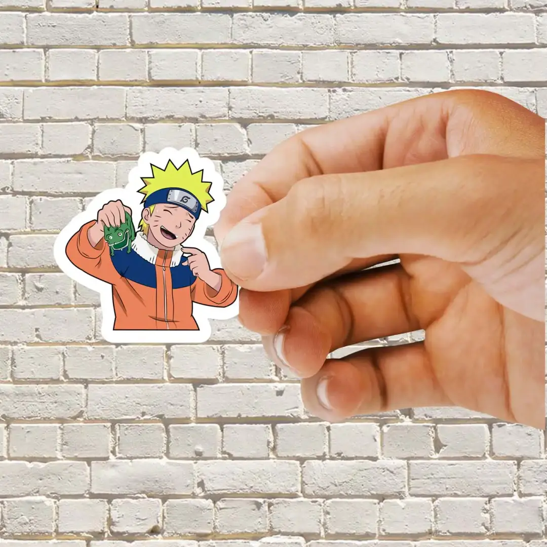 Naruto Uzumaki and Purse Sticker