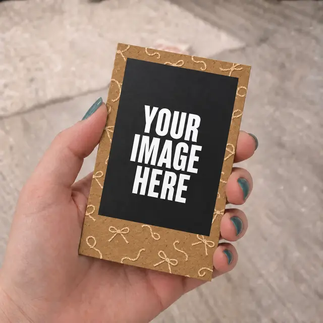 Kraft Paper Polaroids