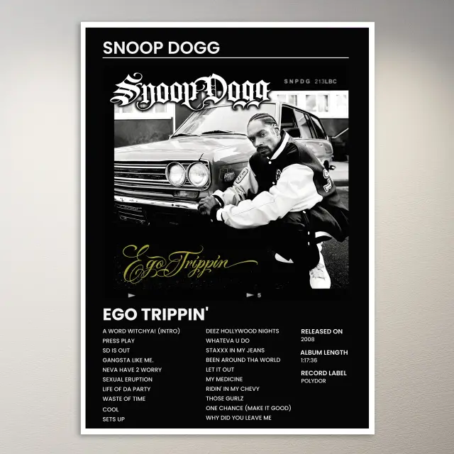 ملصق فني Snoop Dogg