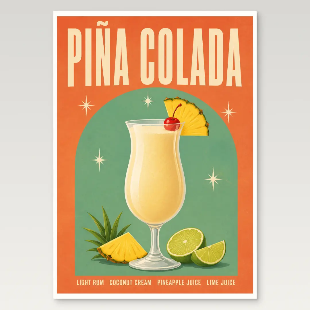 Pina Colada Poster