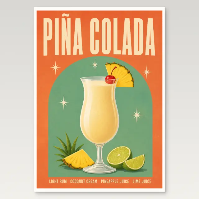 Pina Colada Poster
