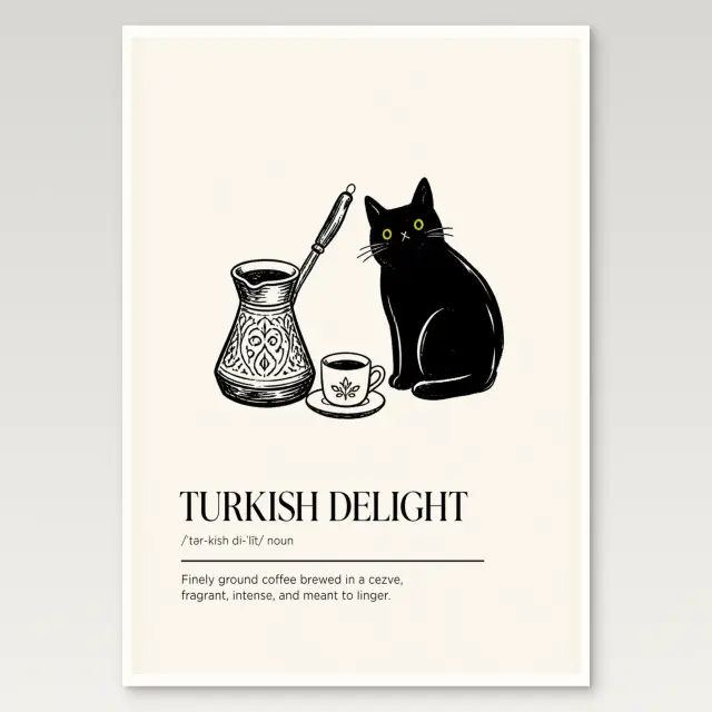 Türkischer Genuss Poster