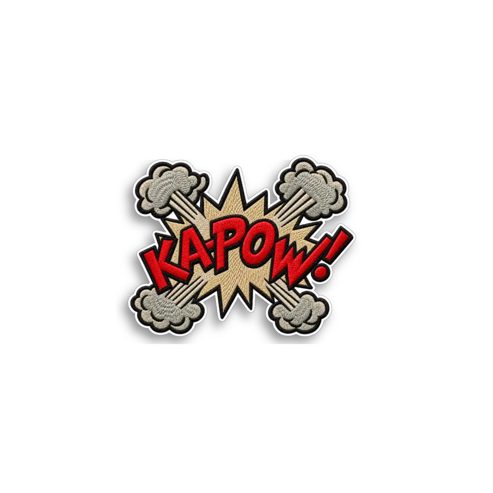 Kapow Patch Sticker