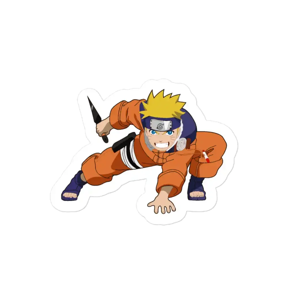 Naruto in Attack Position Sicker