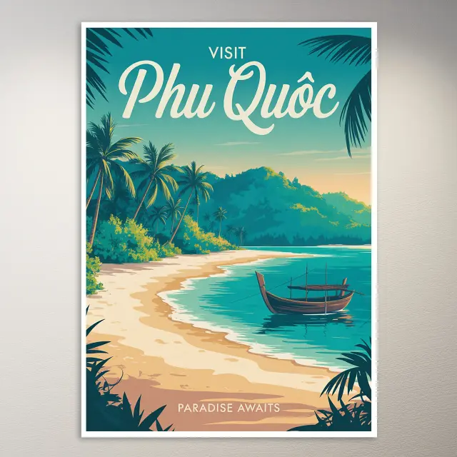 Phu Quoc Reiseposter