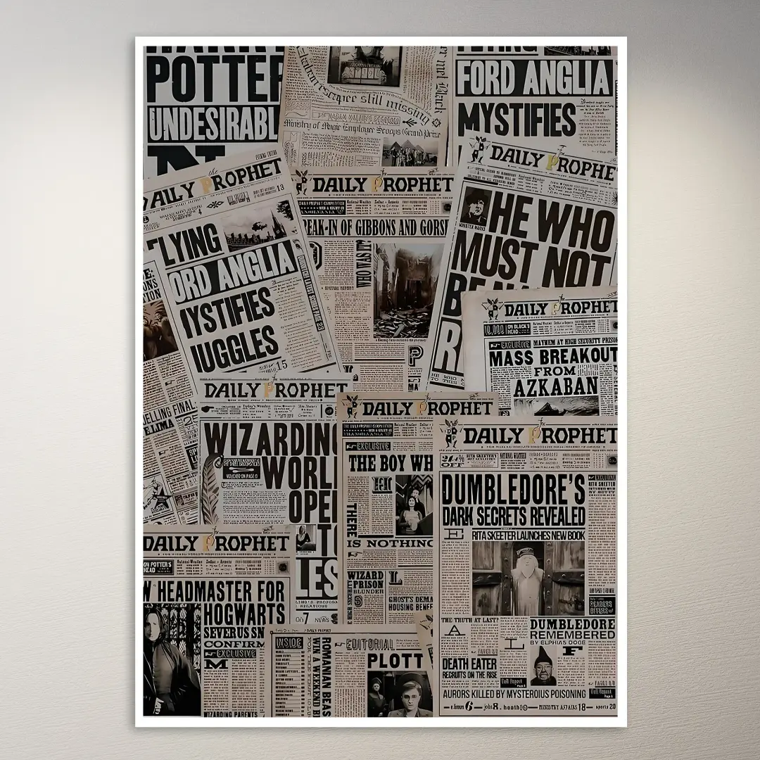 Harry Potter Notizen Poster