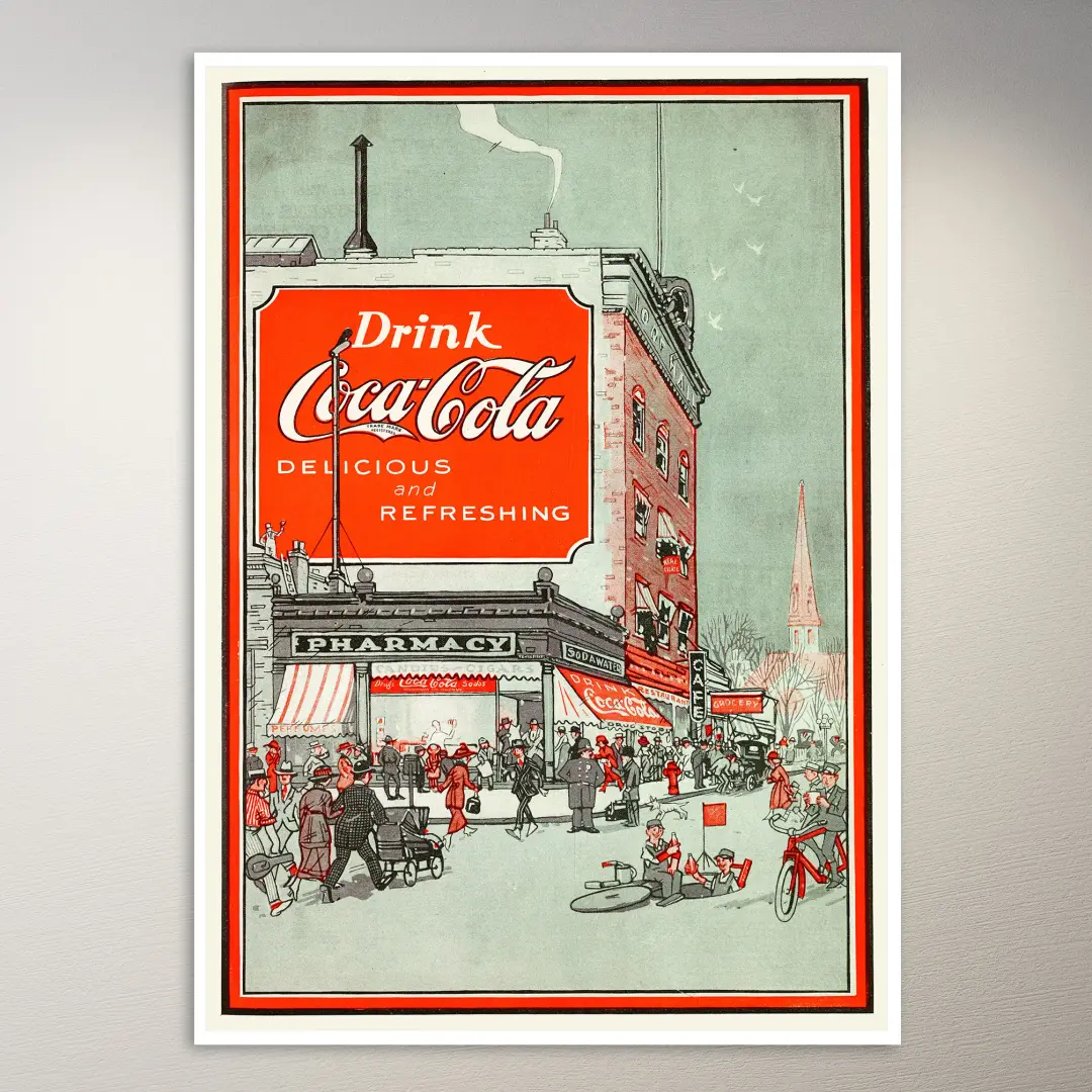 Vintage Werbeposter