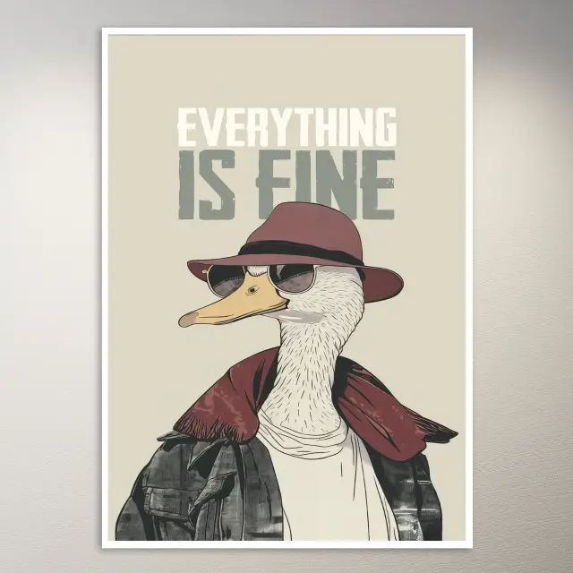 Alles ist gut, Ente Poster