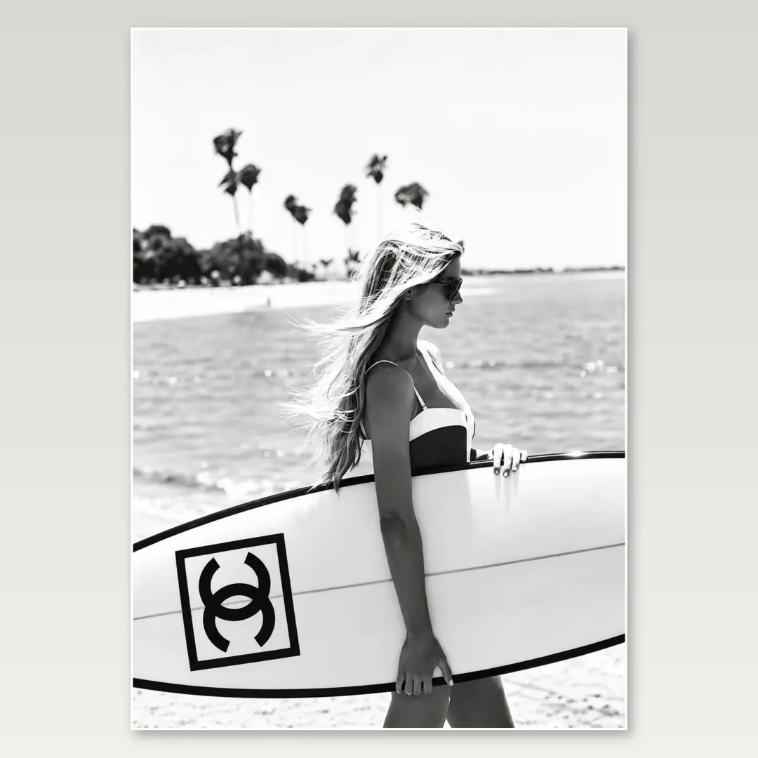 Beach Film A4 Poster