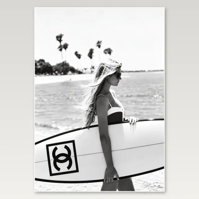 Beach Film A4 Poster
