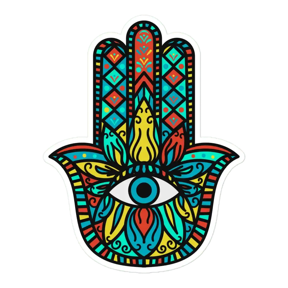 Psychedelic Hand Sticker