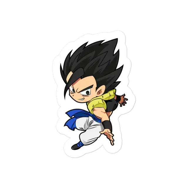 Dragon Ball Gogeta Chibi Sticker