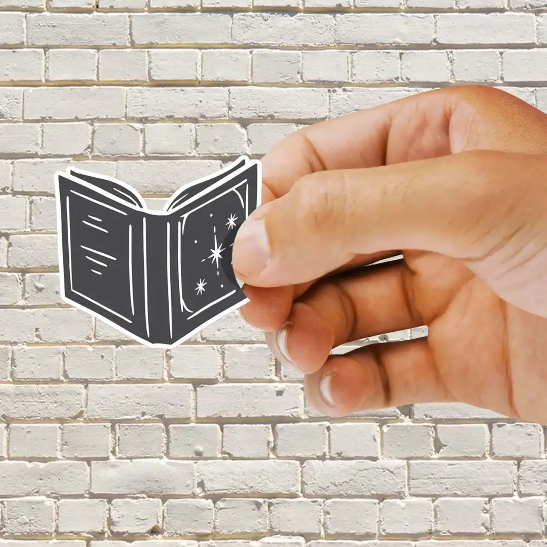 Spell Book Halloween Sticker