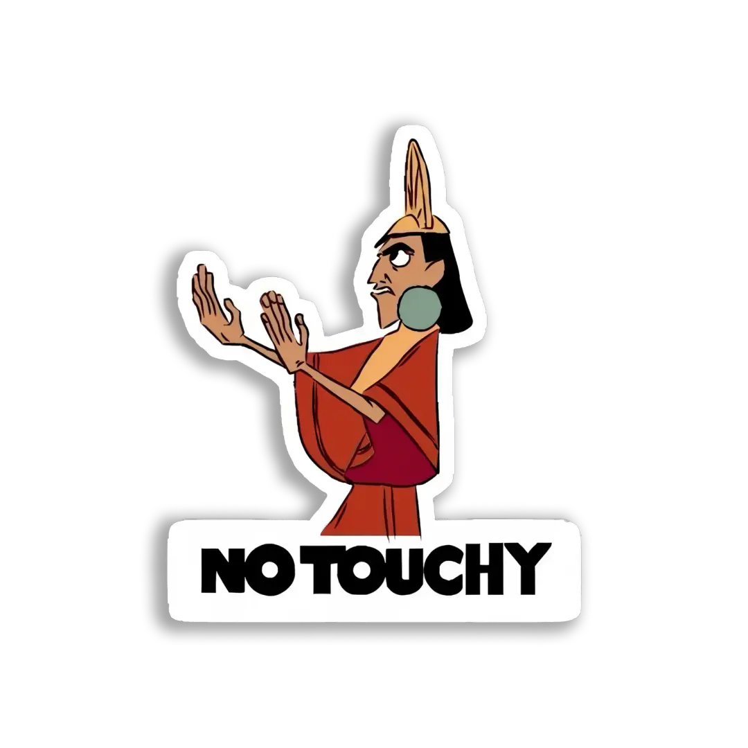Kuzco 說不准碰 貼紙