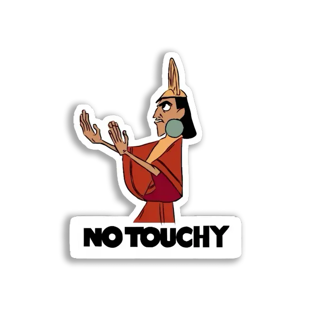 Kuzco sagt: Nicht anfassen Sticker