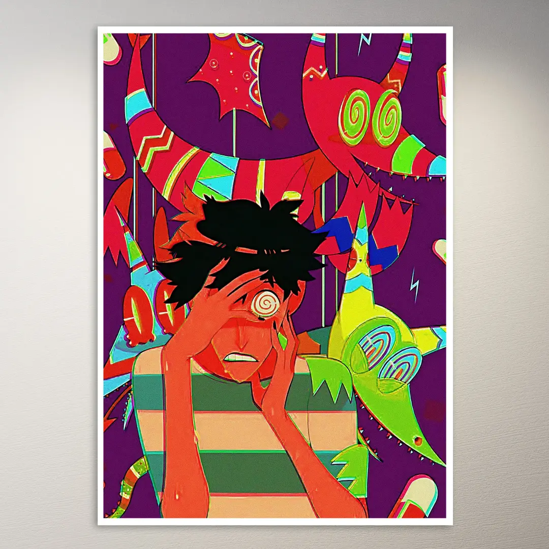 Trippy Kunst-Poster
