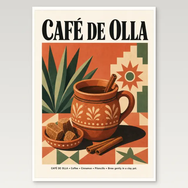 Cafe De Olla Poster