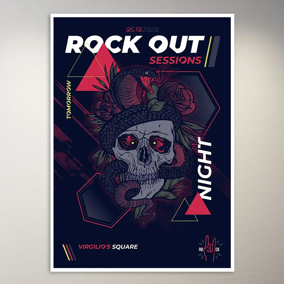 Random Aesthetics Wall Poster