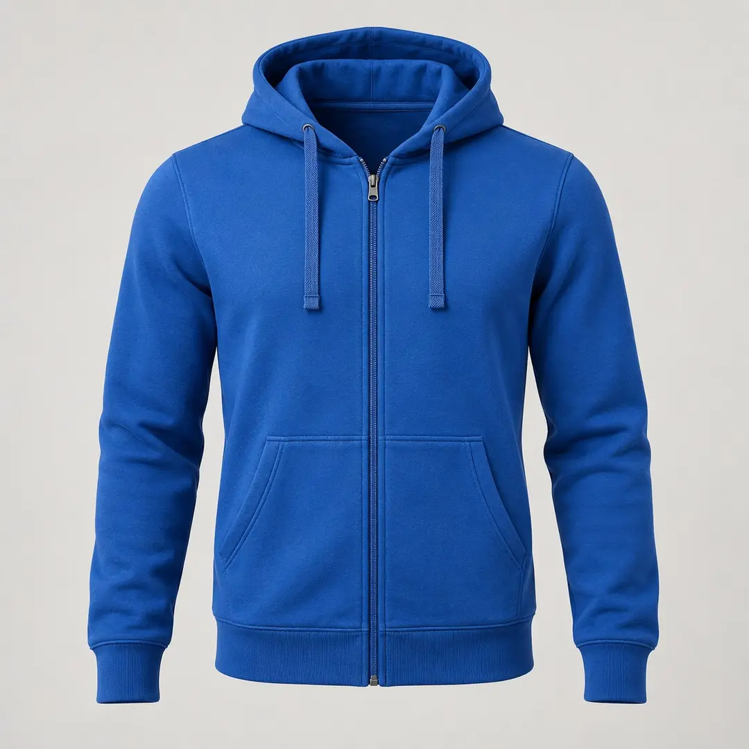 Skyline Tech Fleece Hoodie in Cobalt