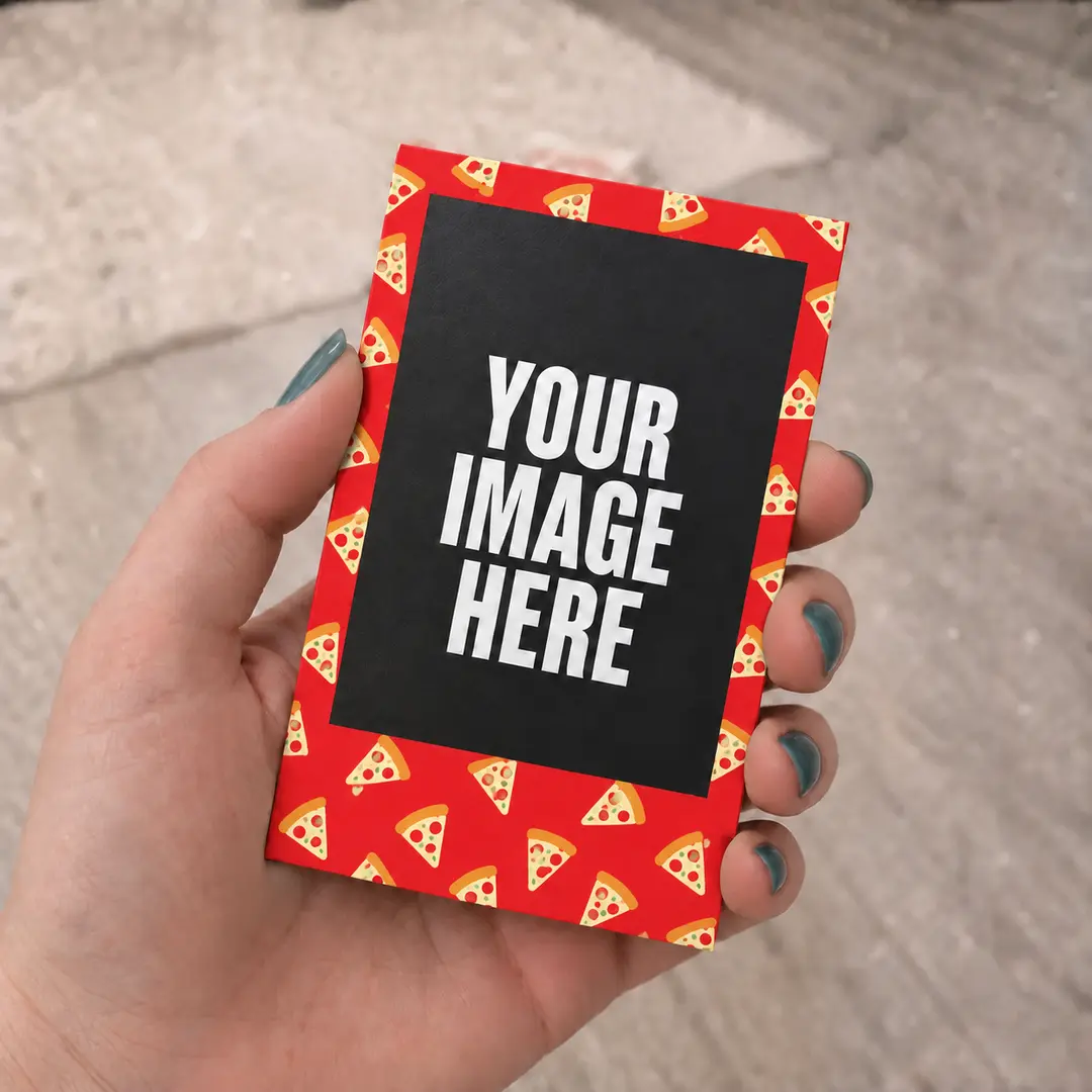 Pizza Slice Polaroids