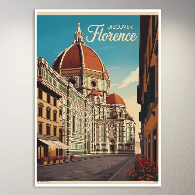 Florenz Reiseposter