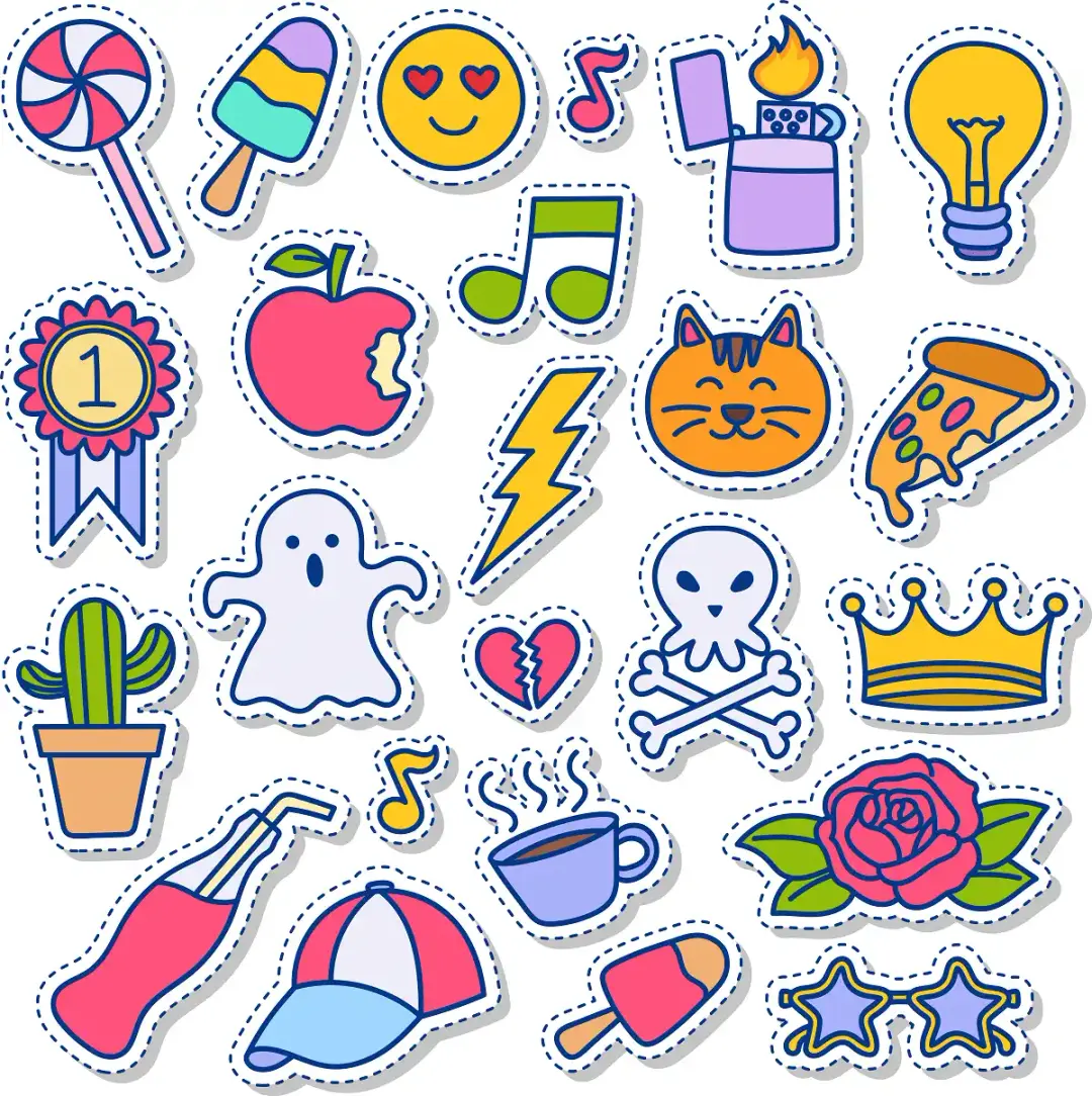 Mode-Sticker