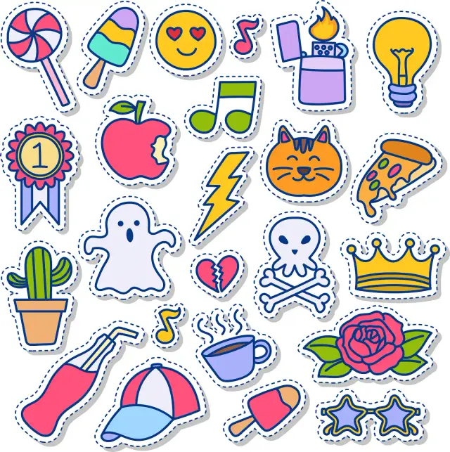 Mode-Sticker