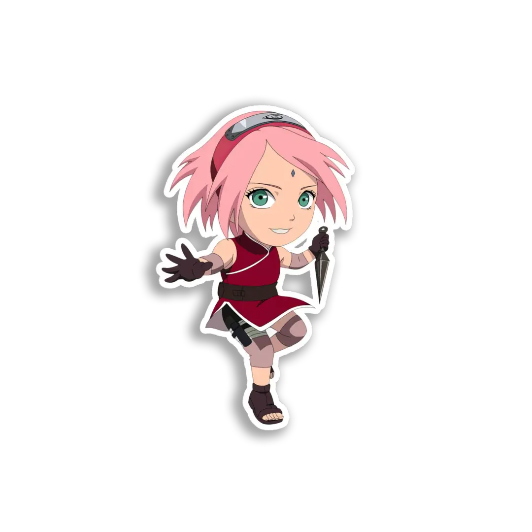 Sakura Haruno Chibi Sticker
