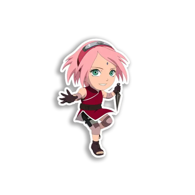 Sakura Haruno Chibi Sticker