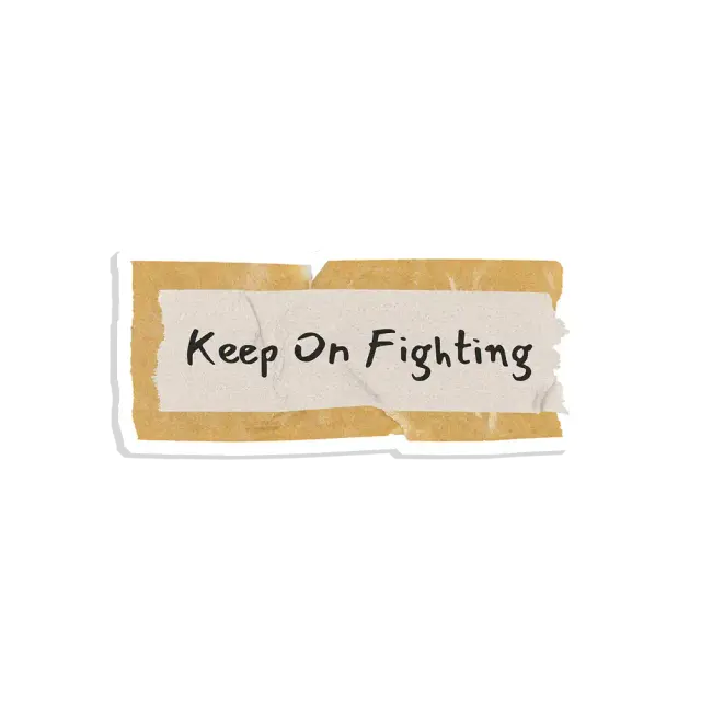 Kämpf weiter Sticker