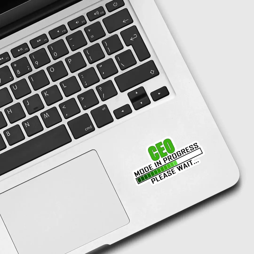 CEO Mode in Progress Please wait Sticker