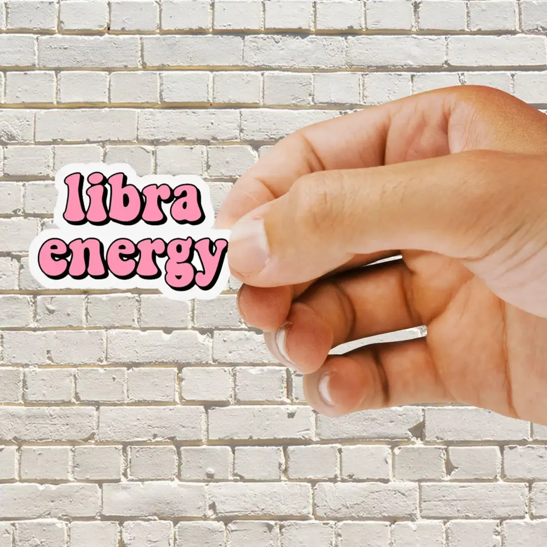 Pegatina Energía Libra