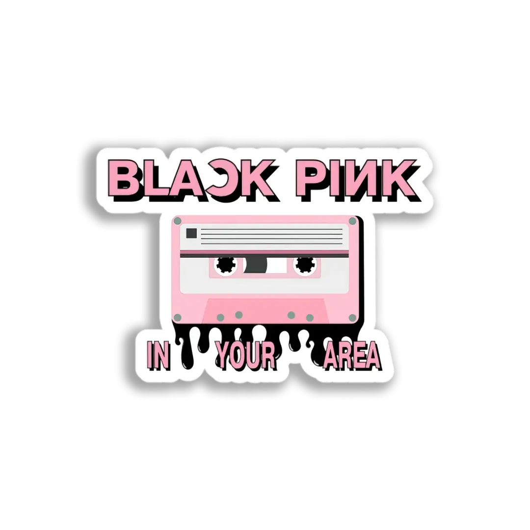 Pegatina de casete de Blackpink