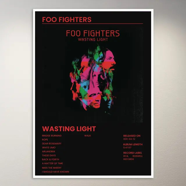 Póster de Foo Fighters