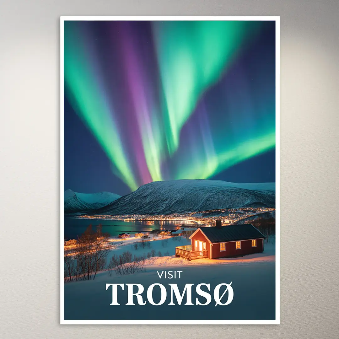 Troms Travel Poster