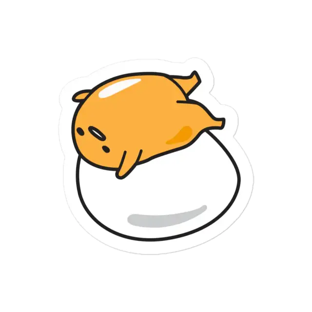 Gudetama Eggcercise Sticker