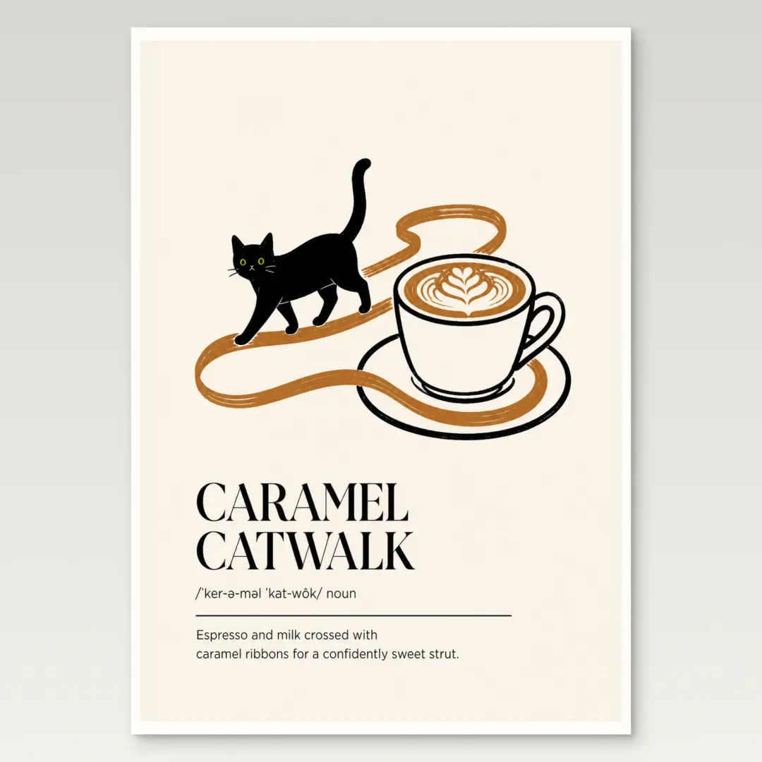 โปสเตอร์ Caramel Catwalk