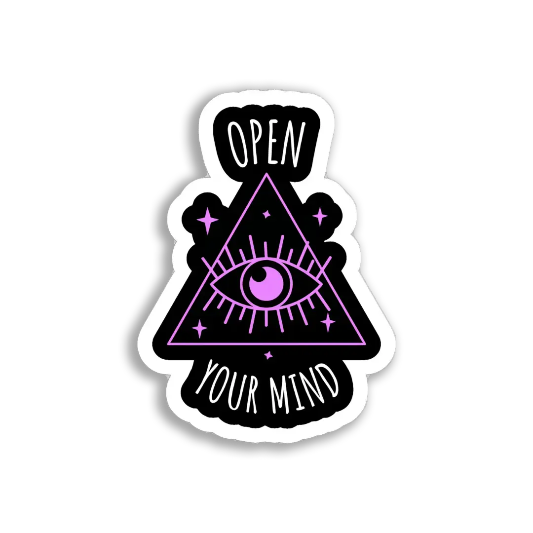 Open Your Mind to Possibilities Sticker