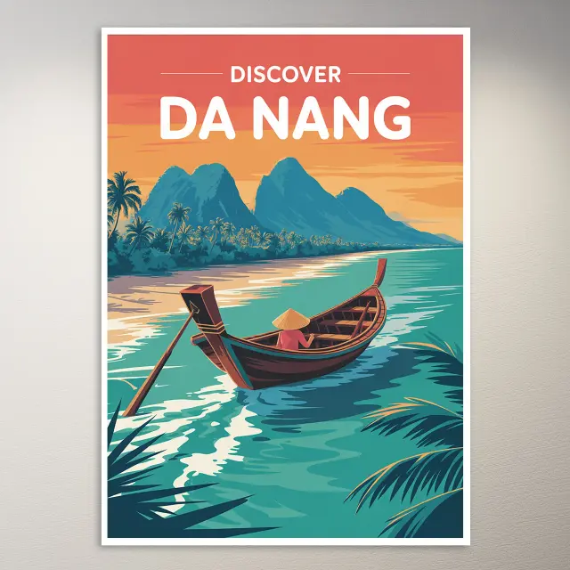 Da Nang Reiseposter