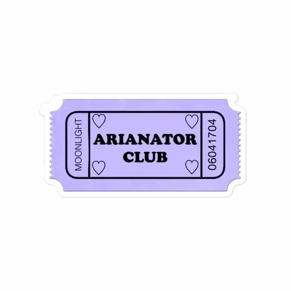 Ariana Grande Ariantor Club Sticker